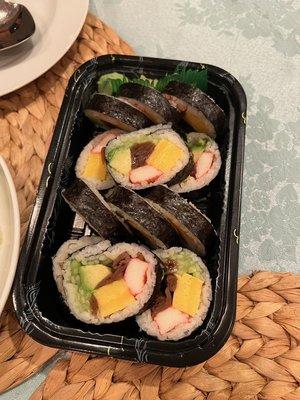 Two Orders of Futo Maki Roll