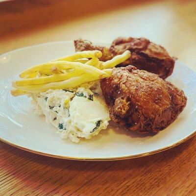 Fried chicken every Wednesday!