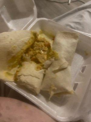 Chicken taco?