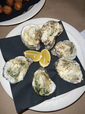 Oysters Rockefeller