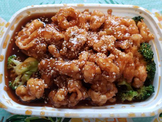 Sesame Chicken.