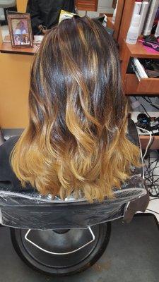 Caramel Balayage!