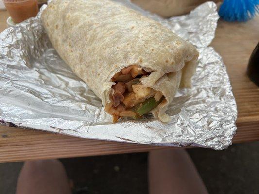 Vegan burrito