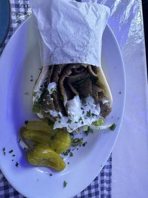 Lamb Gyro Plate