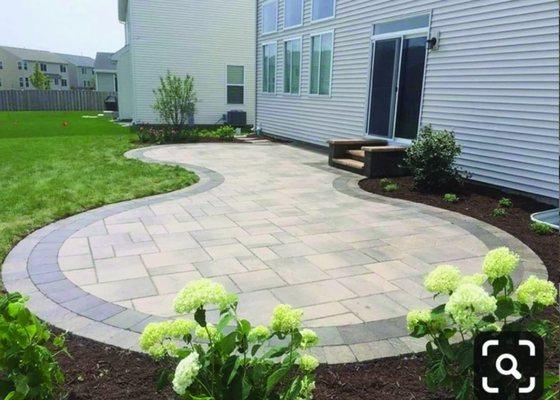 Patio with Pavers