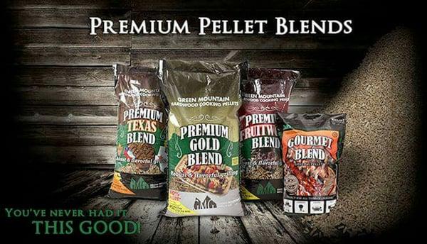 We stock a full line Pellet Grills and grilling pellets.