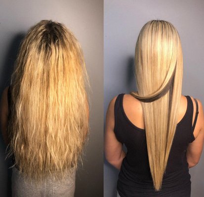 Keratin Straightening & Treatment