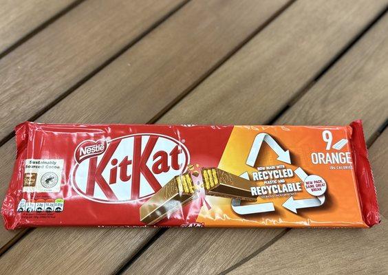 Orange flavor KitKat $7.99