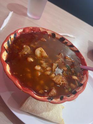 Menudo with Pata