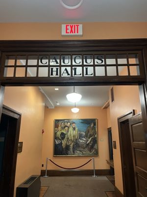 caucus hall