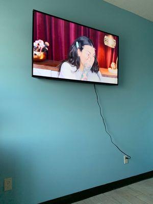 Tv in iv room