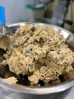 Our "Chocoholic Chip" Cookie Dough!