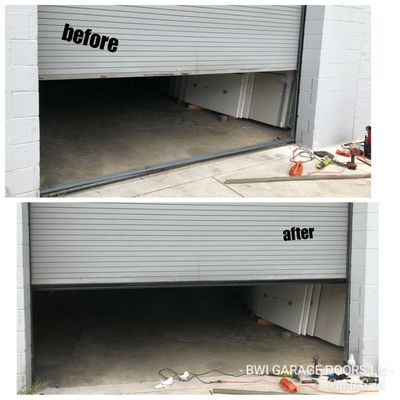 Commercial door repair