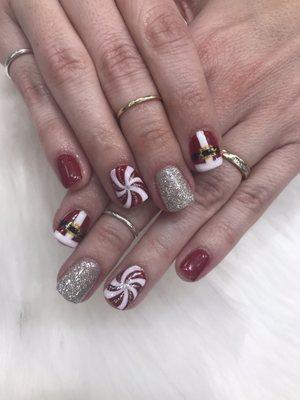 Holiday Nails by Tina at Bloom Nail Bar in Crystal Lake