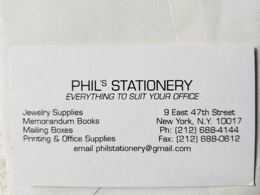 Business card