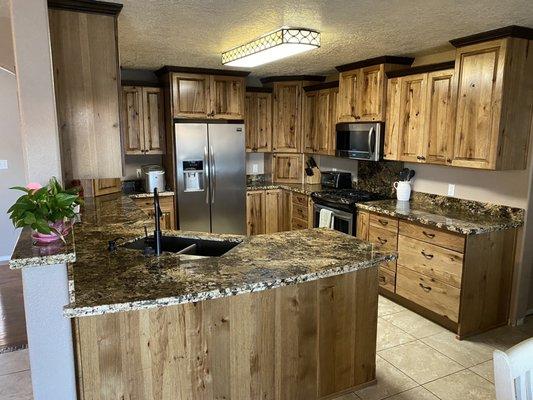 Custom granite countertops