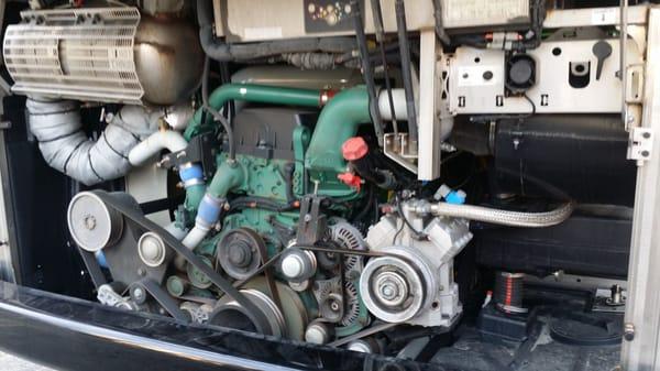 prevost bus engine ac compressor diagnostics and repair