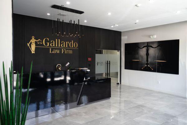 Gallardo Law Firm Front Desk