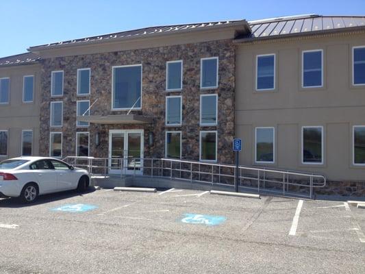 The new building after renovations, Dental Health Care Associates was started in the 50's.