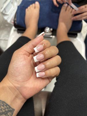 Full set - French tips !