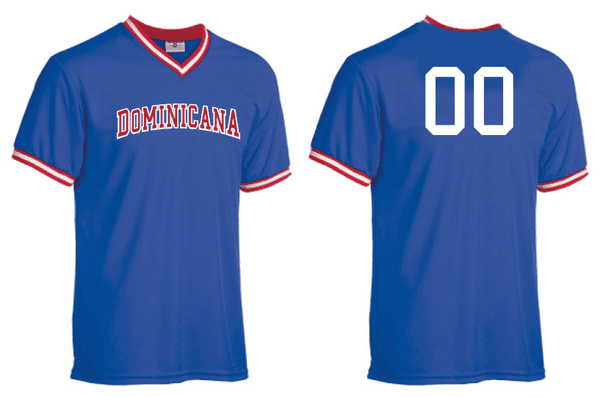 Maven Printing - Dominicana baseball team jerseys - custom printed shirts