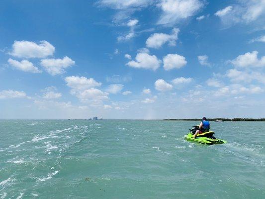 Jet Ski Historical ocean tour