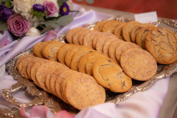 Snickerdoodle and Chocolate Chip - Wedding Cookie Platters