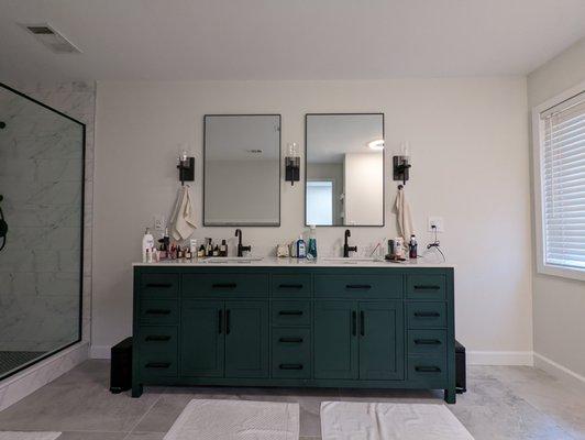 60 inch double vanity