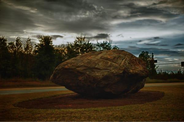 The actual rock.