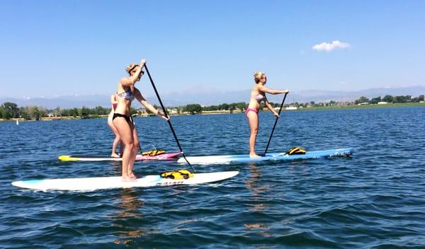 Learning how to paddle board is easy at Rocky Mountain Paddleboard!