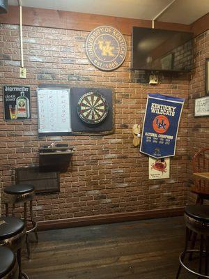 And a Dart board!