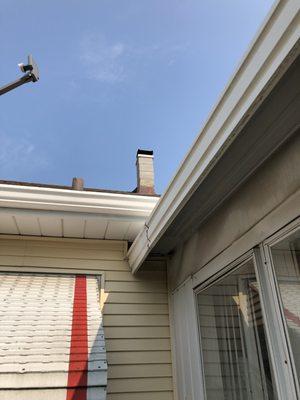 Chimney work done! Great job!