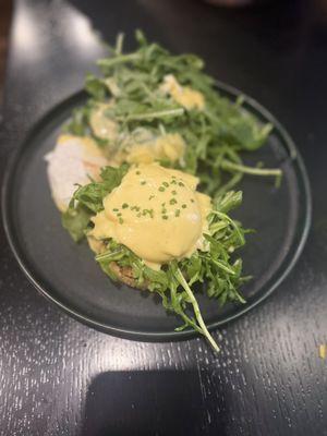 Pork Belly Eggs Benedict