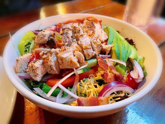 Chopped Salad with Chicken.