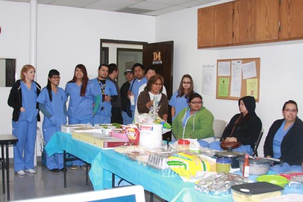 Surgical Tech potluck!