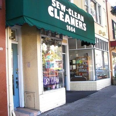 Street view of Sew Clean Dry Cleaners