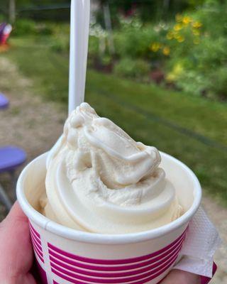 Maple soft serve