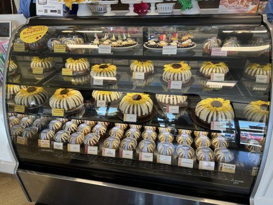 Nothing Bundt Cake display