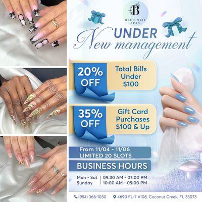 Bleu Nail Spas