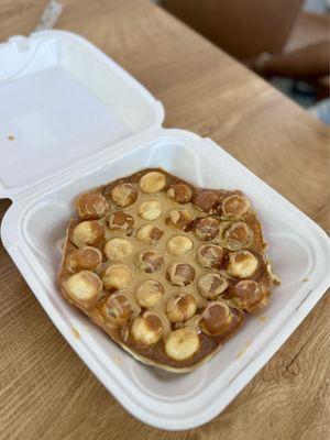 Peanut Butter Egg Waffle