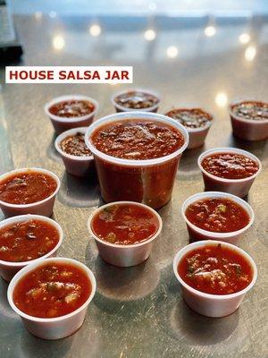 Love our salsa?? We sell it in 16oz jars!