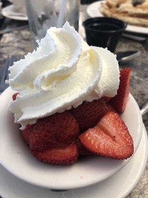 Strawberries w/ Whipped Cream