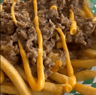 Hot Cheese Steak Fast Food Truck Restaurant in Irving, Texas. Authentic Philly CheeseSteak "Philly Cheese Steak Fries"