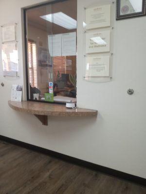 Front desk