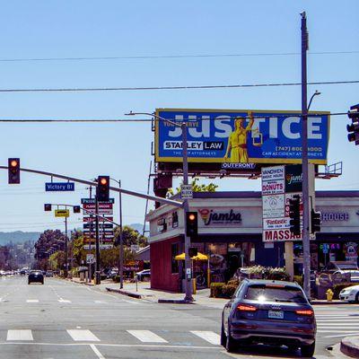 Billboard on Victory