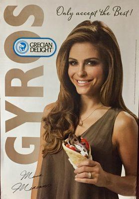 The grill is open again, and Maria says she'll date you if you buy a gyro from Stone Oak Market.