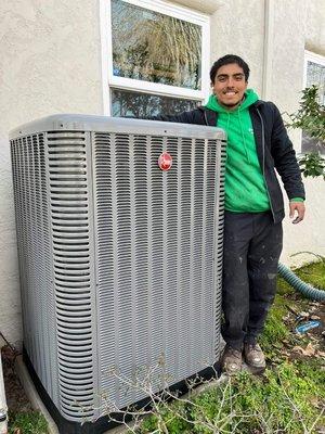 Air Conditioner replacement #ac #airconditioner