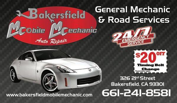 Visit us and take advantage of our complete brake job specials starting at $250.00 Brake Pads and Rotors, on most vehicles.