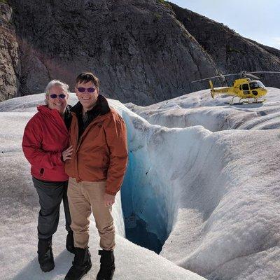 An Alaska cruise gets even better with a close encounter with a glacier. This one is Herbert Glacier, and it is growing, not shrinking!.