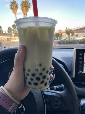 Honeydew boba